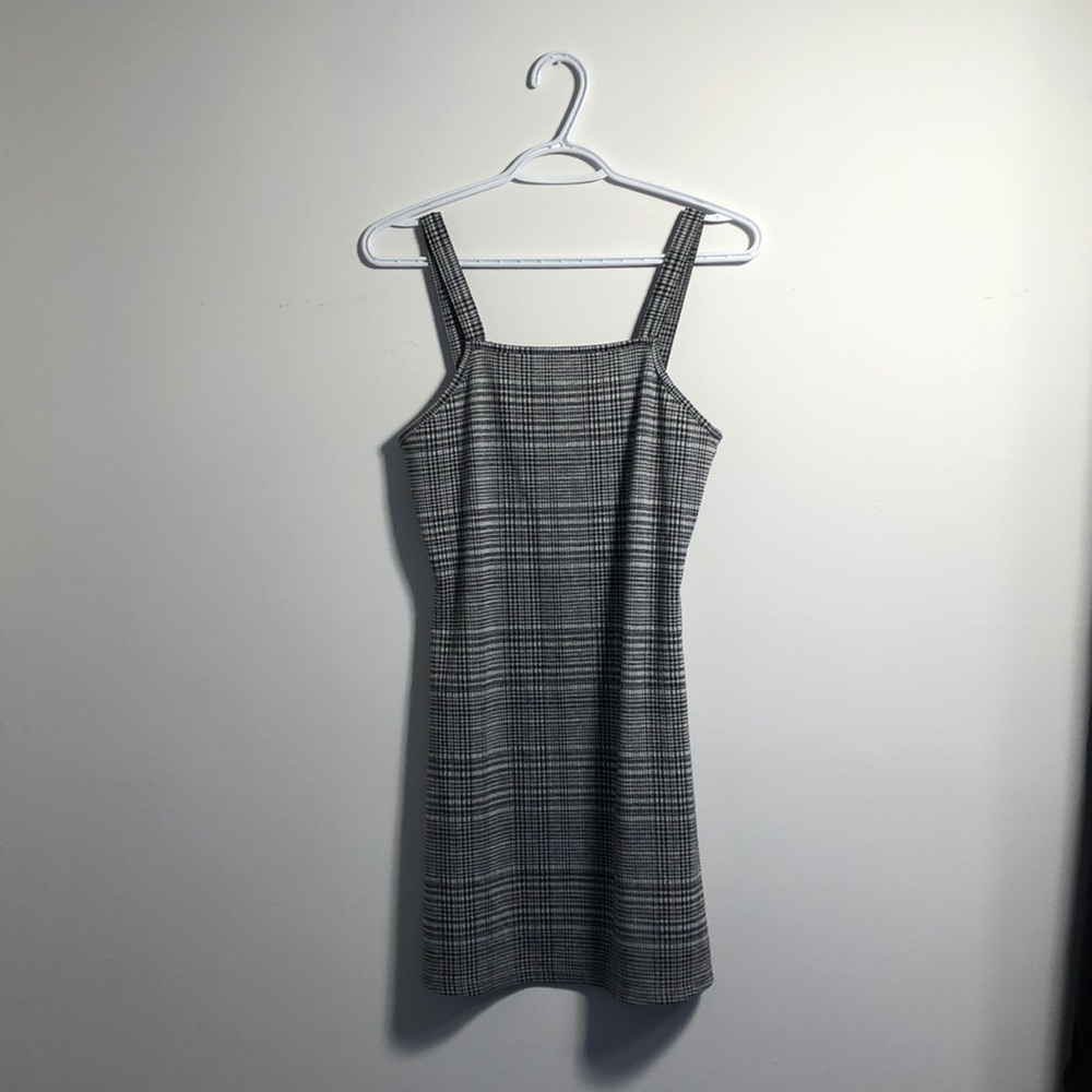 Houndstooth Mini Dress